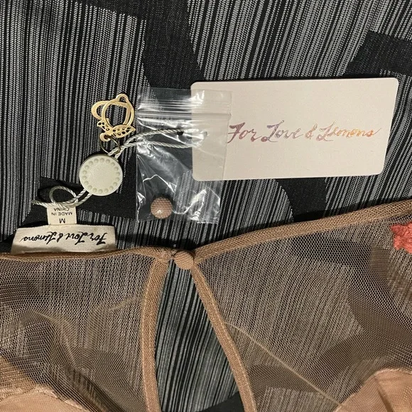 Women’s ‘Matador’ Tulle Dress in Melon by For Love & Lemons - Picture 10 of 16